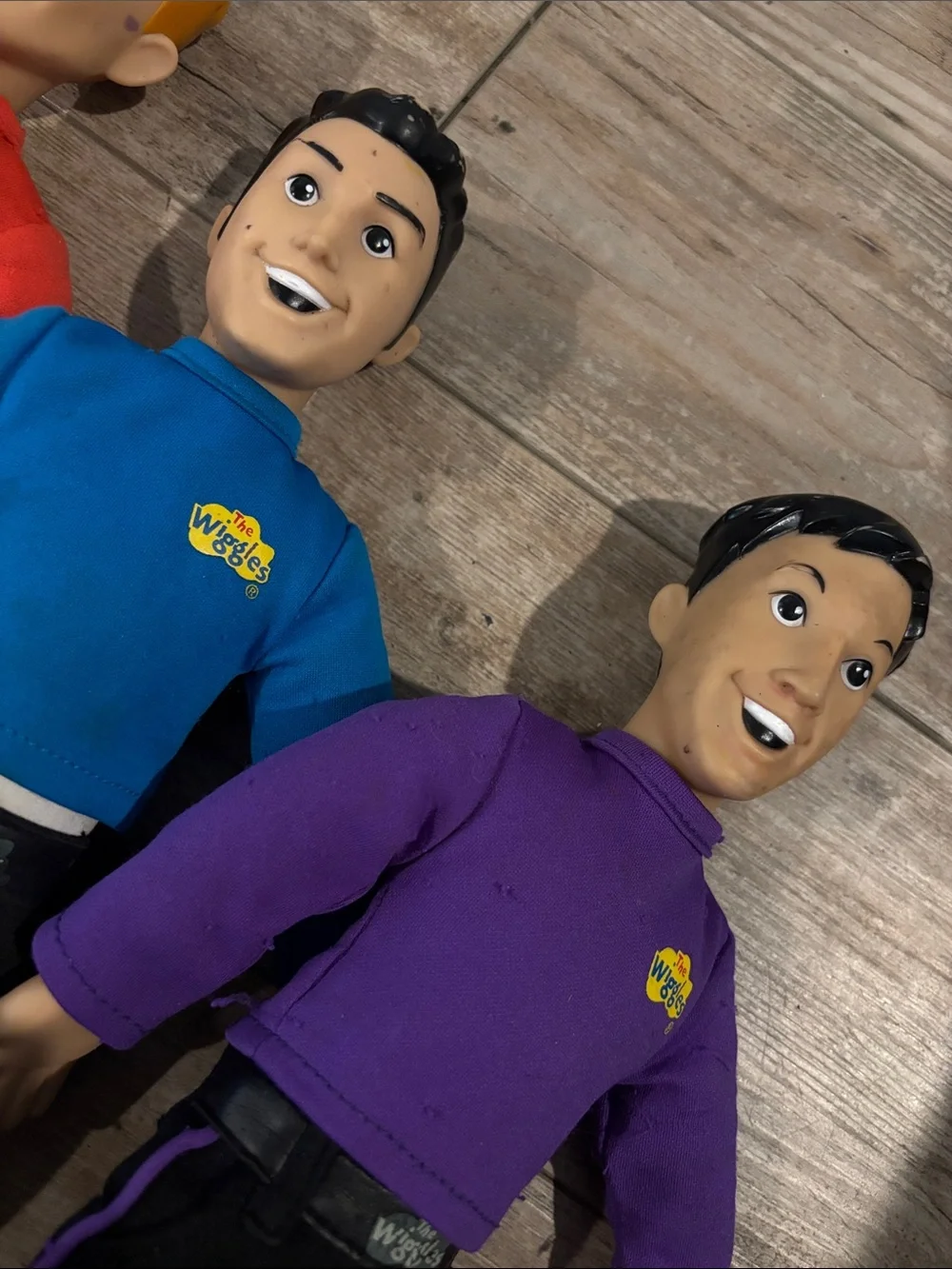 Wiggles Greg, Anthony Murray, Jeff,  15” Singing Dolls 2003 Singing Works